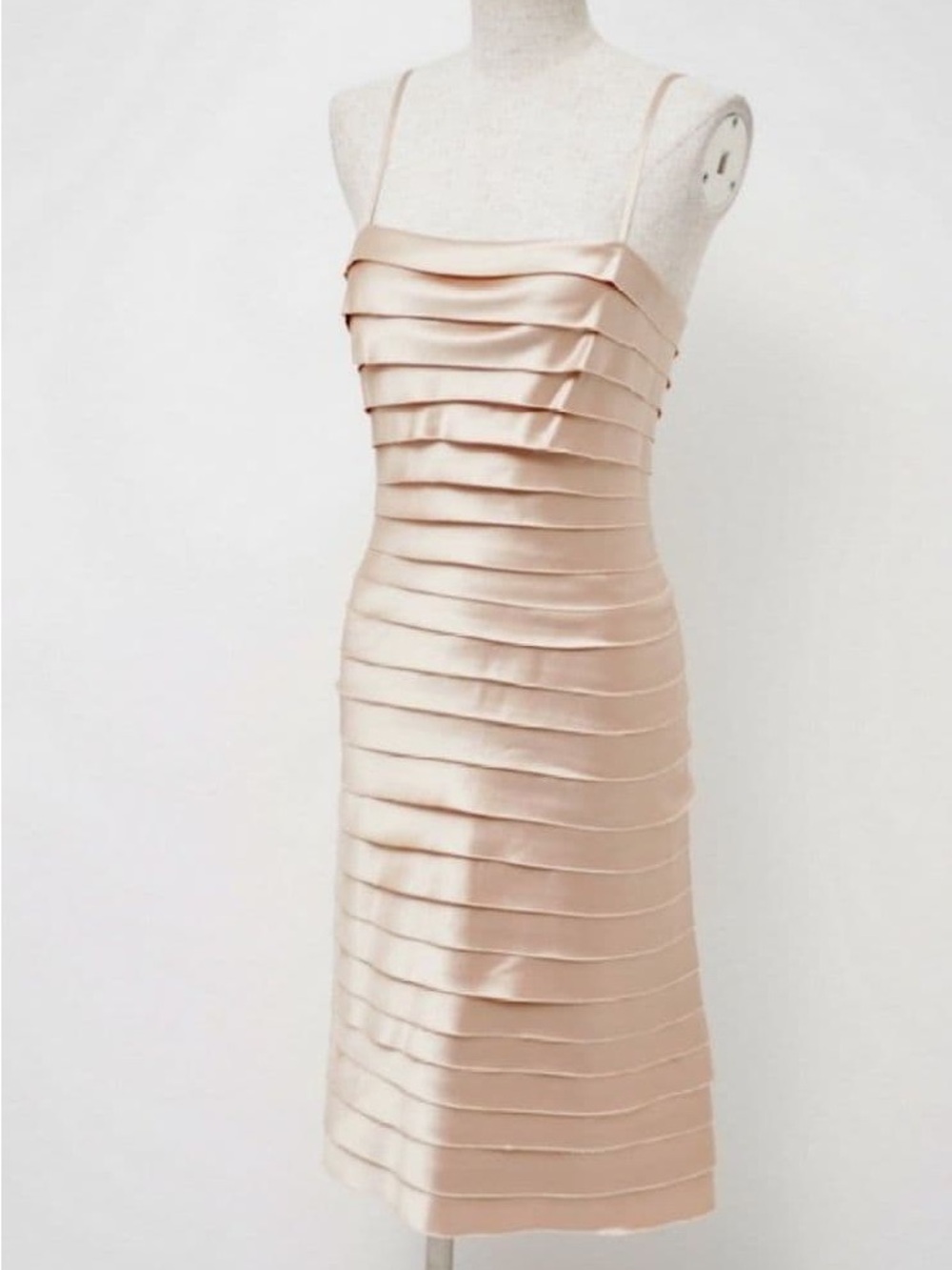 BCBG Champagne Cocktail dress sz 0